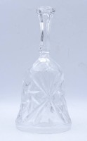Auktion 500014 / Los  <br>Glas Tischglocke, ungemarkt, H. 17,0cm
