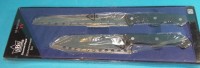 Los  <br>kl. Messerset-SBS_ Solingen, Brot-und Fleischmesser in OVP, -As seen on TV-L-34 und 28 cm