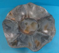 Auktion 500014 / Los  <br>Kunstkeramik-Schale, sign. R.R.92. H-6 cm, D-27 cm
