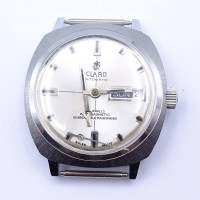 Los  <br>Herren Armbanduhr "Claro", Automatikwerk, Werk läuft, 2 Zeiger lose, Gehäuse 37,5x36mm
