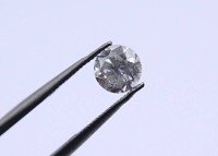 Auktion 341 / Los 1011 <br>Brillant 0,42ct., I/Si, 4,65/2,96mm