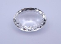 Auktion 341 / Los 1026 <br>Bergkristall, 90,65ct,.