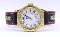 Auktion 341 / Los 2006 <br>Herren Armbanduhr "Michel Jordi", Quartzwerk, D. 39mm, Funktion nicht überprüft