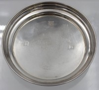 Los 11016 <br>kl. Teller, Sterling, Barke &amp; Ellis Silver Co. Birmingham, ca. 65gr., D- 11cm.
