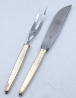Los 11043 <br>Tranchierbesteck "WMF" Stockholm, 90-er Auflage, guter Zustand, Messer L-28 cm