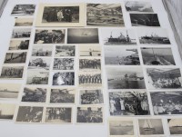 Los 7036 <br>40 div. Fotografien, 2. WK, meist Marine, einige verso beschriftet