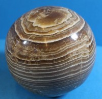 Los 15032 <br>schwere, grosse Kugel aus Mineral?, D-ca. 9 cm