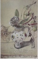Los 5014 <br>Offset-Druck, Horst JANSSEN (1929-1995), signiert, ungerahmt, BG 58,5 x 39cm.