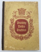 Auktion 341 / Los 3012 <br>Sammelalbum, Deutsche Volkstrachten, kompl.