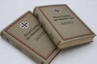 Auktion 341 / Los 3018 <br>Kriegs-Depeschen aus ruhmreicher Zeit, Berlin, Nationalverlag, 1. und 2. Band, um 1915/16