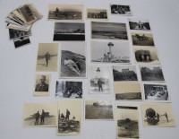 Los 7047 <br>57 div. Aufnahmen 2. WK, einige wenige verso beschriftet