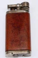 Los 16056 <br>IM Corona Feuerzeug Old Boy Bruyere dunkelrot