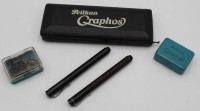 Los 16061 <br>Set, Pelikan Gravos, älter, 3 Stifte und Ersatzfedern