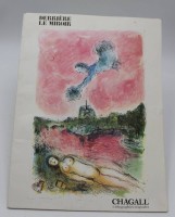 Auktion 341 / Los 3051 <br>Mappenwerk, Marc Chagall, Frankreich 1981