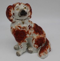 Los 9037 <br>einzelner engl. Kaminhund, H-19 cm, T-14 cm