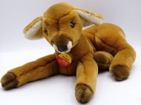 Los 12030 <br>Rehkitz "Steiff", Rieke, L. 34cm, Knopf und Fahne