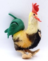 Los 12035 <br>Hahn von "Steiff", H. 14,5cm
