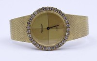 Auktion 342 / Los 2014 <br>Damen Armbanduhr "Felicitas, Neuchatel", mechanisch, Werk läuft, D. 32,5mm