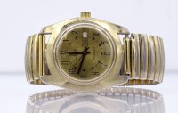 Auktion 342 / Los 2036 <br>Herren Armbanduhr "Meister Anker", mechanisch, Werk läuft kurz an, D. 35mm, Alters- und Gebrauchsspuren