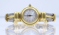 Auktion 342 / Los 2039 <br>Damen Armbanduhr "Candino", Quartzwerk, Perlmutt Zifferblatt, D. 24mm, Funktion nicht überprüft