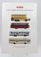 Auktion 342 / Los 12000 <br>Wiking-Set, 100 Jahre Motor-Omnibus
