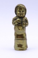 Auktion 342 / Los 15010 <br>Bronze Gluttöter o.ä. H. 7,0cm