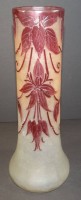 Jugendstil-Vase, signiert "Legras"?? H-30 cm