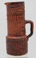 Auktion 342 / Los 9030 <br>Keramik-Krug, Spara, 60er Jahre, ca. H-24cm.