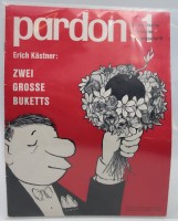 Auktion 342 / Los 3010 <br>1, Ausgabe "pardon - die deutsche satirische Monatsschrift", von 1962, guter Zustand