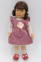 Auktion 342 / Los 12037 <br>Mädchen-Puppe, Käthe Kruse, Modell Hanne Kruse, H-26cm.