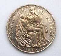 Auktion 342 / Los 6019 <br>Vatikan Münze/Medaille Papst Paul VI Pont. Maximus, Gewicht: 15,7 g. Ø 3,5 cm.