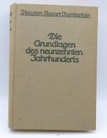 Auktion 342 / Los 3037 <br>Chamberlain "Die Grundlagen des 19.Jhd." um 1930, 2 Bämde, gut erhalten