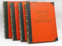 Auktion 342 / Los 3052 <br>Natur und Mensch, Die Naturwissenschaften und ihre Anwendung, in 4 Bänden