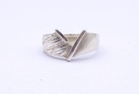 Auktion 343 / Los 1007 <br>Lapponia Ring, Silber 925/000, 7,5g., RG 62