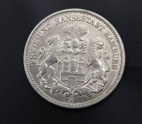 Los 6005 <br>Zwei Mark 1907 Freie und Hansestadt Hamburg J