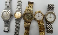Los 2026 <br>5x div. Damenarmbansduhren, alle Quartz, Bifora, Omax, Junghans, Citizen, Regatta Telux, Werke nicht gepr&uuml;ft