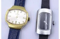 Auktion 372<br>2x Damen Armbanduhren, mechanisch, Camy steht