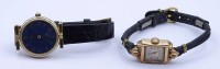 Los 2036 <br>2x Damen Armbanduhren, mechanisch und Quartz, mechanische l&auml;uft