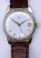 Los 2060 <br>Herren Armbanduhr "Omega" Seamaster, Automatikwerk, Werk l&auml;uft, D- 34mm,T ragespuren