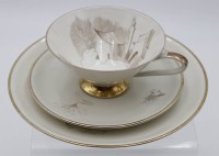 Los 8028 <br>Sammelgedeck, Hutschenreuther Arzberg, florales Dekor, Tasse H-5,5cm