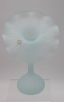 Los 10013 <br>Vase, hellblau, Etikett "Stelvia, Italie", H-27cm.