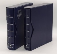 Los 6035 <br>Zwei M&uuml;nzalben mit div. M&uuml;nzen aus aller Welt