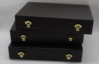 Los 6036 <br>Konvolut Specimen Sets in 3 K&auml;sten