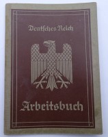 Auktion  / Los 7006 <br>Arbeitsbuch, Deutsches Reich, (alle Beschriftungen wurden fotografiert)