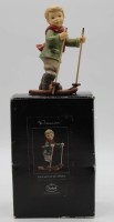 Auktion 343 / Los 9014 <br>Figur, Goebel Weihnacht, Franz kurz vor der Abfahrt, orig. Karton, ca. H-13,5cm.