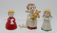 Los 9020 <br>3x div. kl. Goebel-Weihnachtsengel, ca. H-7cm.