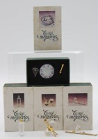 Los 10019 <br>4x Miniaturen, Crystal Memories, Swarovski, OVP