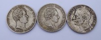 Los 6042 <br>Nachpr&auml;gungen - 3x 5 Lire, versilbert