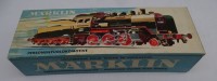 Auktion 343 / Los 12017 <br>Personenzug-Dampf-Lokomotive "Märklin" mit Tender in OVP, sehr gut erhalten, Nr. 3003