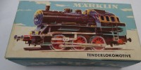 Auktion 343 / Los 12020 <br>Tender-Lokomotive "Märklin" Nr.3000, sehr gut erhalten in OVP